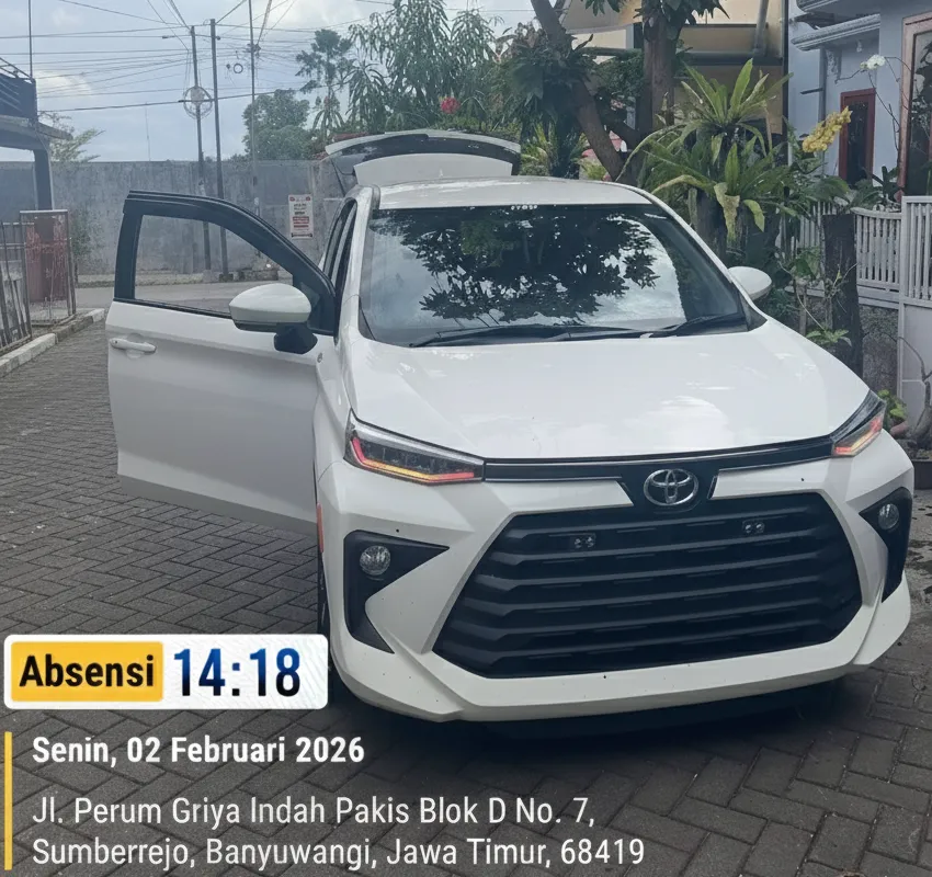 Sewa Mobil Avanza Banyuwangi | Senin, 02 Februari 2026