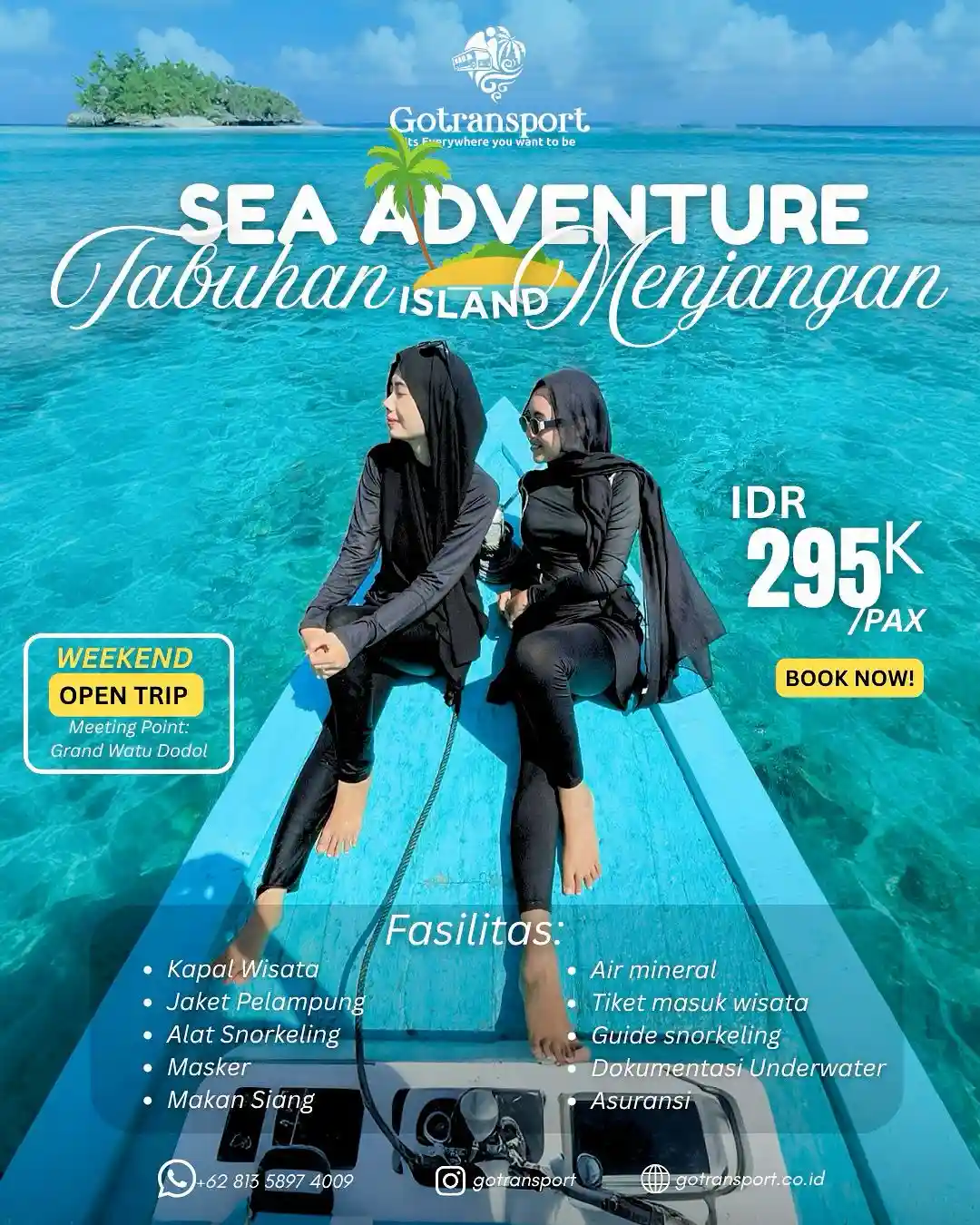 Sea Adventure Tabuhan Island & Menjangan
